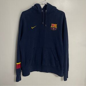 Nike FC Barcelona Hoodie Size Medium